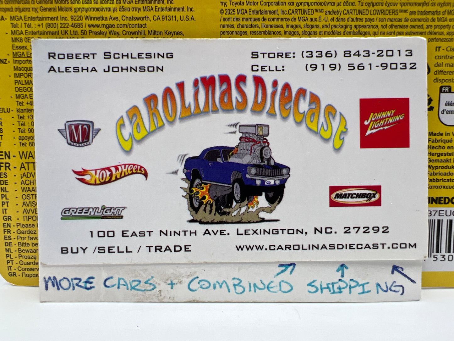 2025 MGA Car Tuned Series 3 #2 79 GMC Vandura Orange 179B