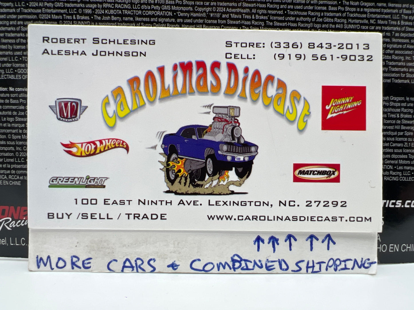 2024 Nascar Authentics Wave 7 #43 Erik Jones White SR
