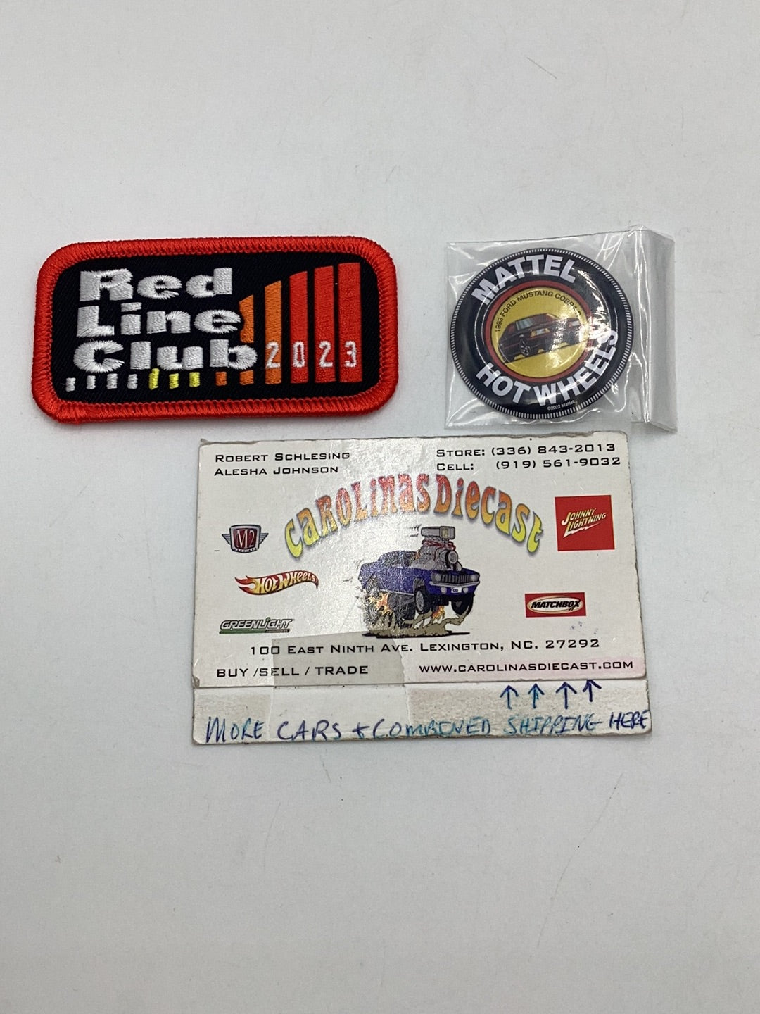 2023 Hot Wheels 1993 Ford Mustang Cobra R Club Car W/Patch and Pin