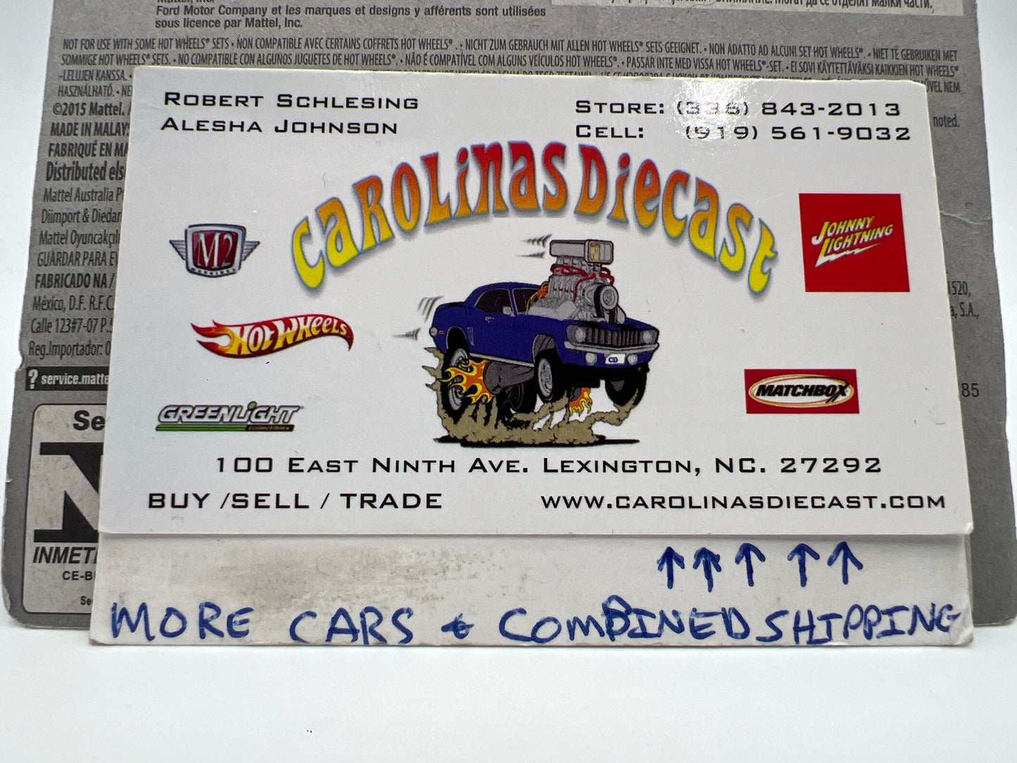 2016 Hot Wheels Exotics #73 17 Ford GT Blue Short Card Card Not Perfect 19B