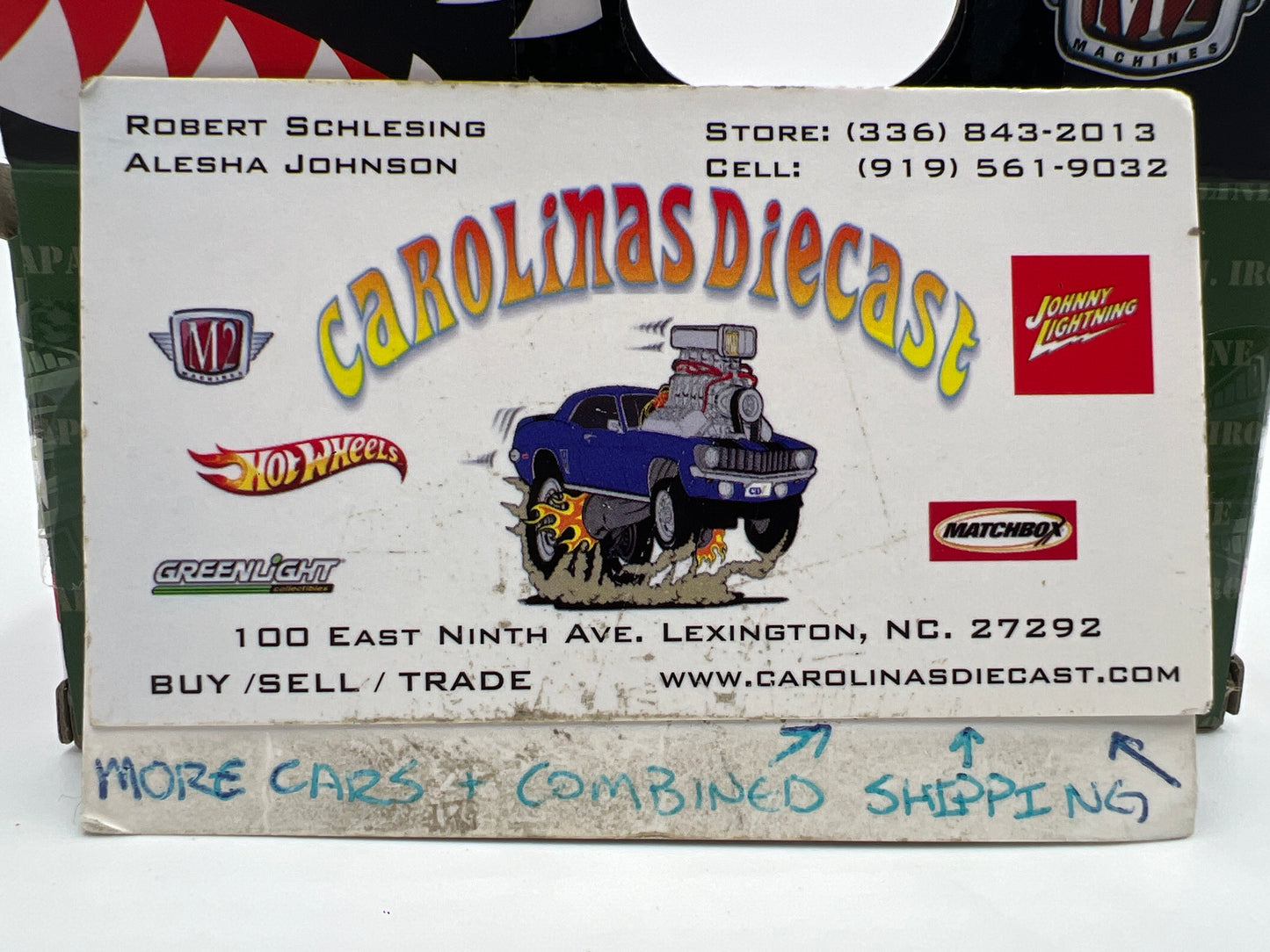 M2 Machines S46 Shark Mouth 1969 Dodge Charger Daytona Hemi