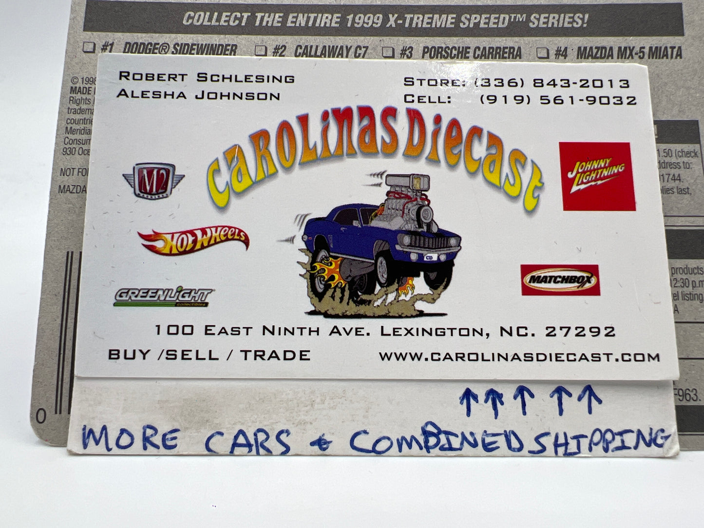 Hot Wheels Collector #968 X-Treme Speed Series Mazda MX-5 Miata Blue 82I