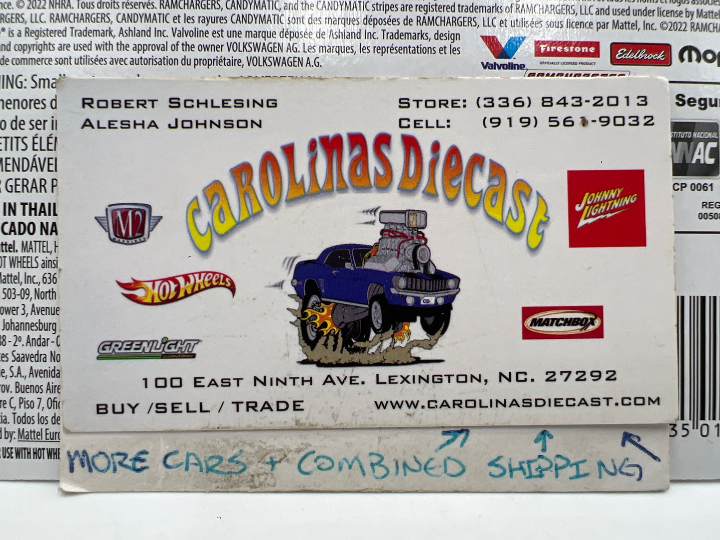 Hot Wheels Premium Drag Strip Demons #1 65 Dodge Coronet White 242G