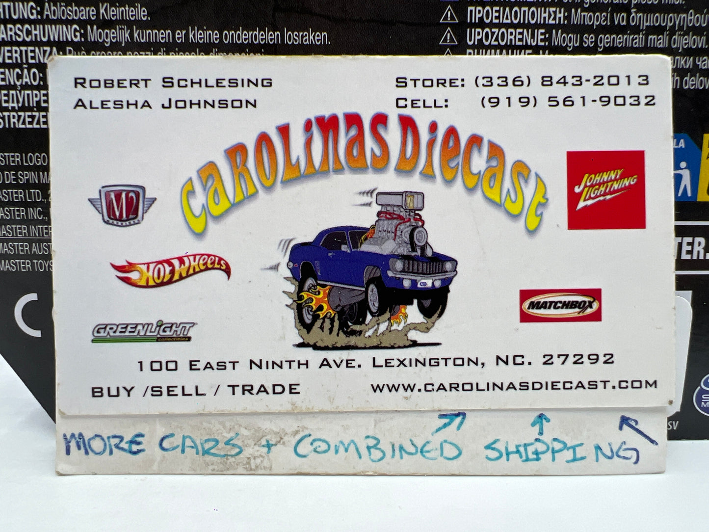 Monster Jam Series 1 Megalodon Blue W/Blue Tires 129E