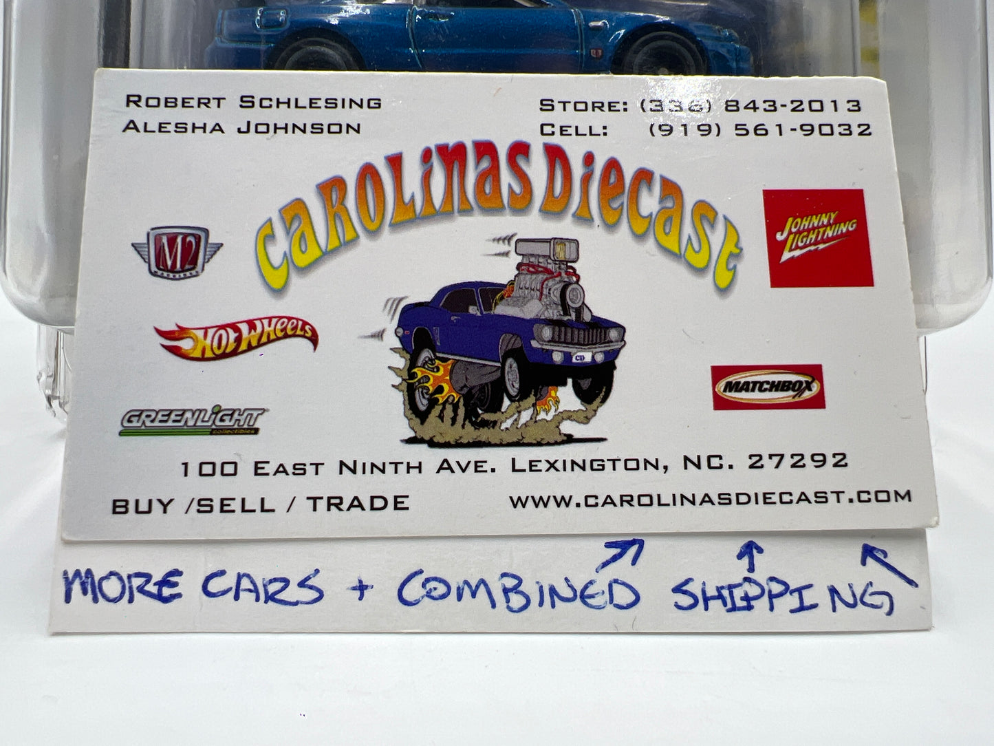 Hot Wheels Retro Entertainment Fast & Furious Nissan Skyline GT-R R34 Blue W/Protector