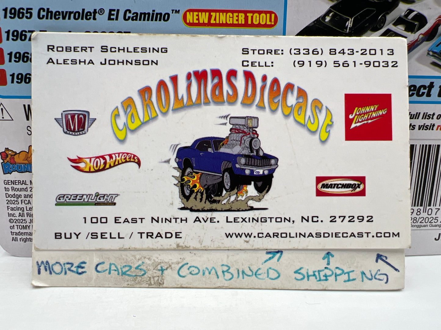 2025 Johnny Lightning Pro Collector Storage Tin #2 White Lightning CHASE 1993 Ford F-150 Brown