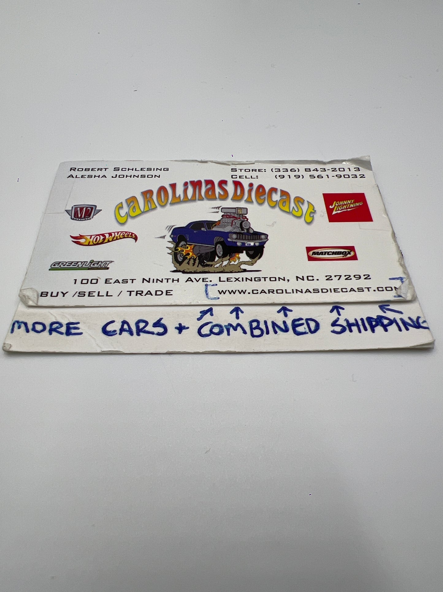 2024 Disney Pixar Cars Barney Cones Light Blue 137B