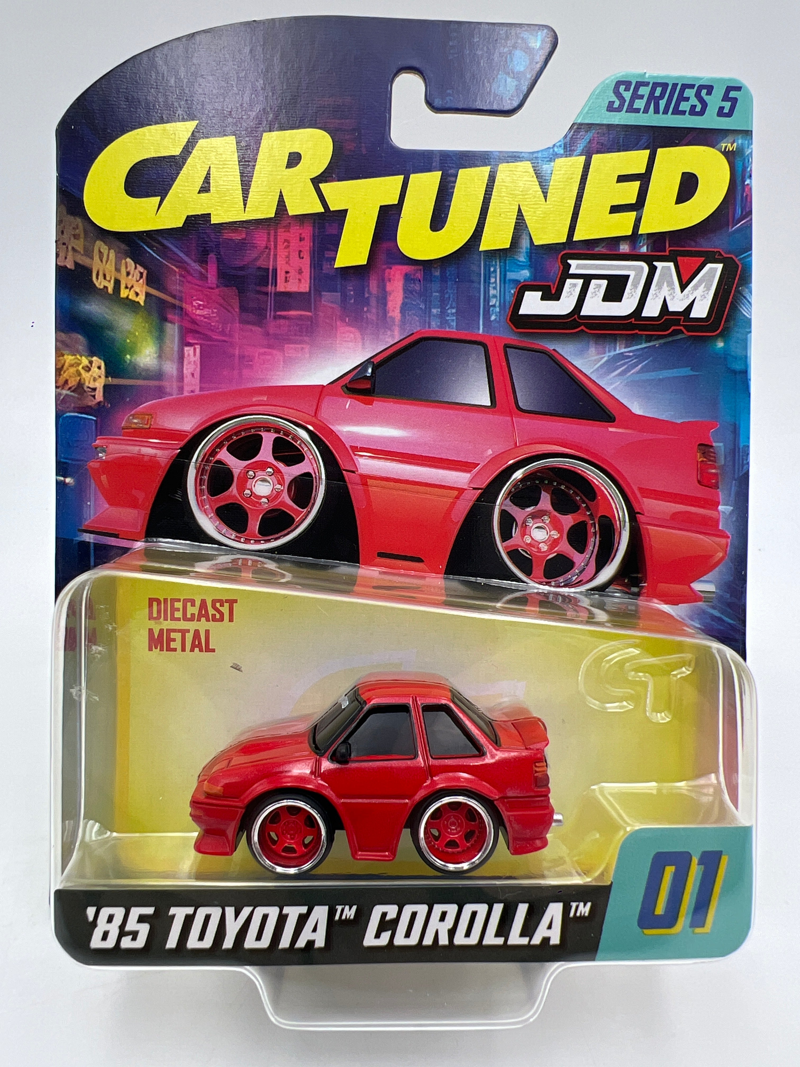 MGA Car Tuned JDM Series 5 #1 85 Toyota Corolla Red – carolinasdiecast
