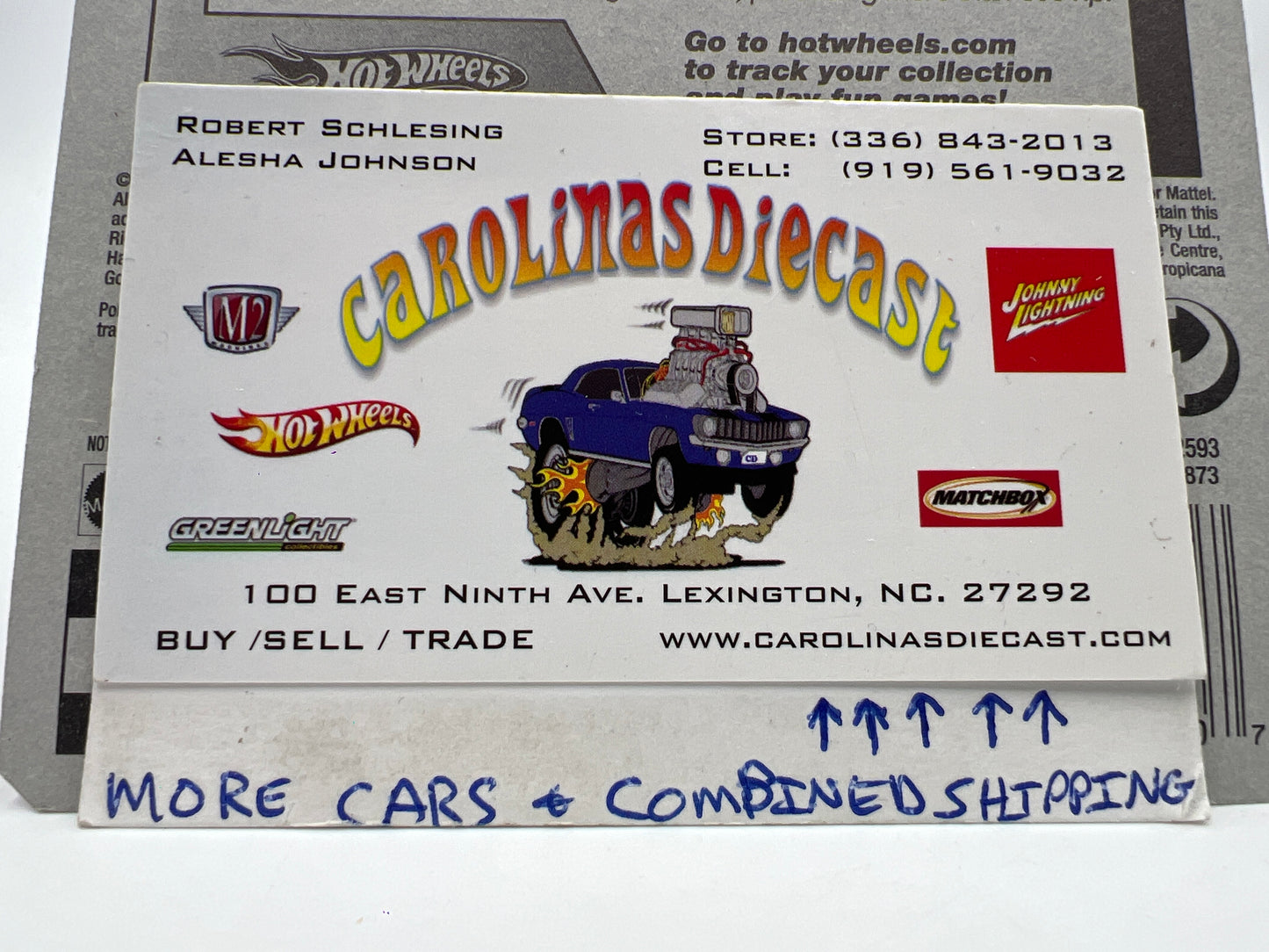 2008 Hot Wheels Team: Exotics #115 Porsche Carrera GT Black 100C