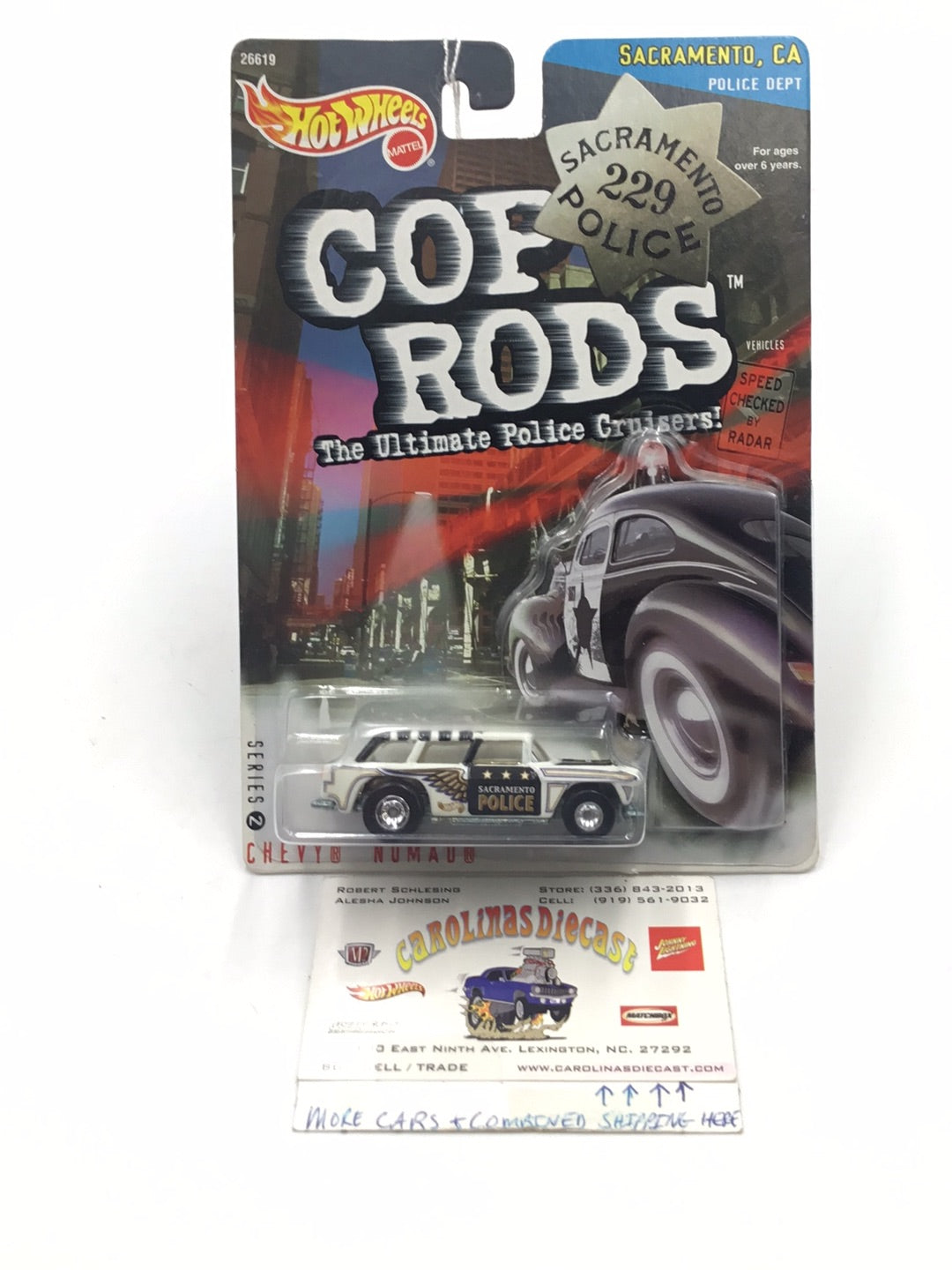 Hot Wheels Cop Rods Series 2 Chevy Nomad ST – carolinasdiecast