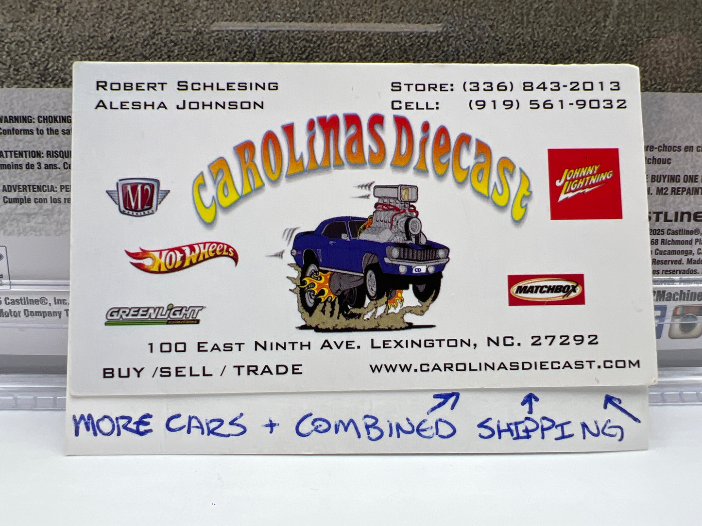 M2 Machines Diorama CHASE 1949 Mercury Custom R10