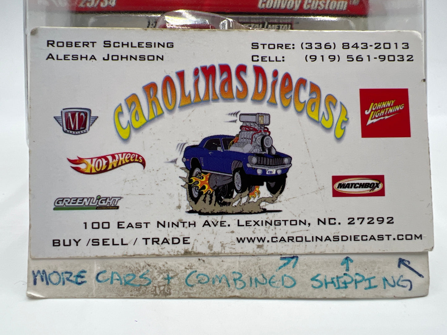 Hot Wheels Premium Slick Rides #25 Convoy Custom Pennzoil W/Protector