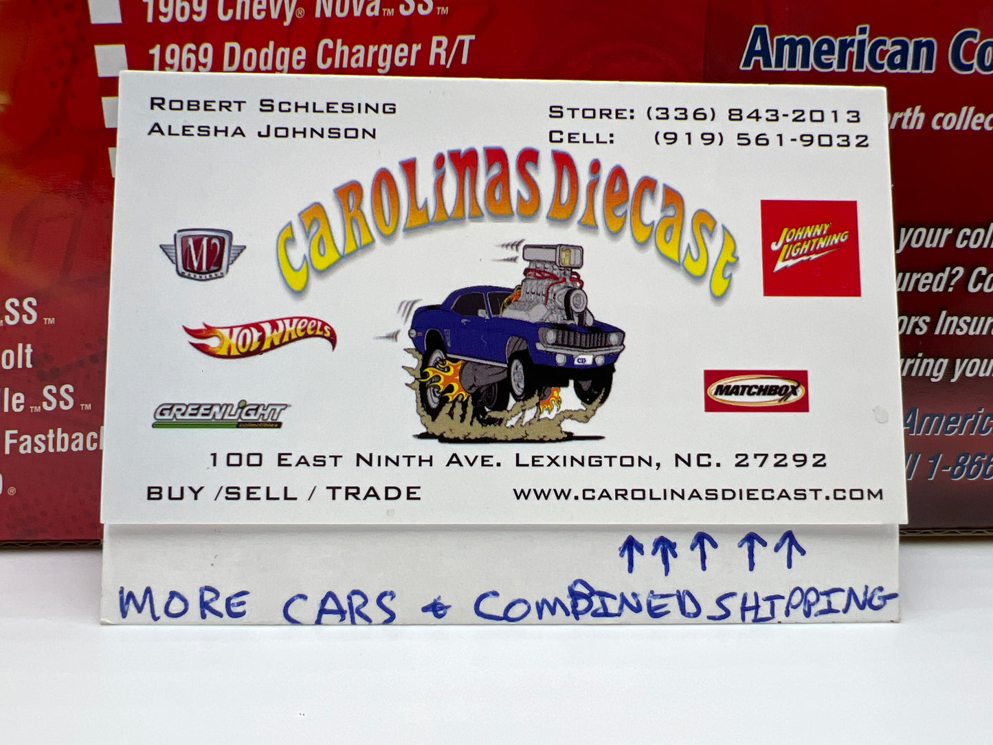 Johnny Lightning 1:24 Scale White Lightning Chase Muscle Cars R28 69 Chevy Camaro Z28 Red VHTF