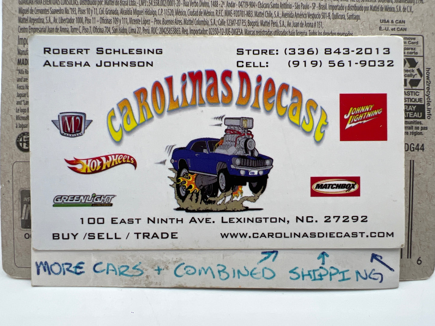 Hot Wheels Forza Motorsports #2 BMW Z4 M Motorsport Blue 154B