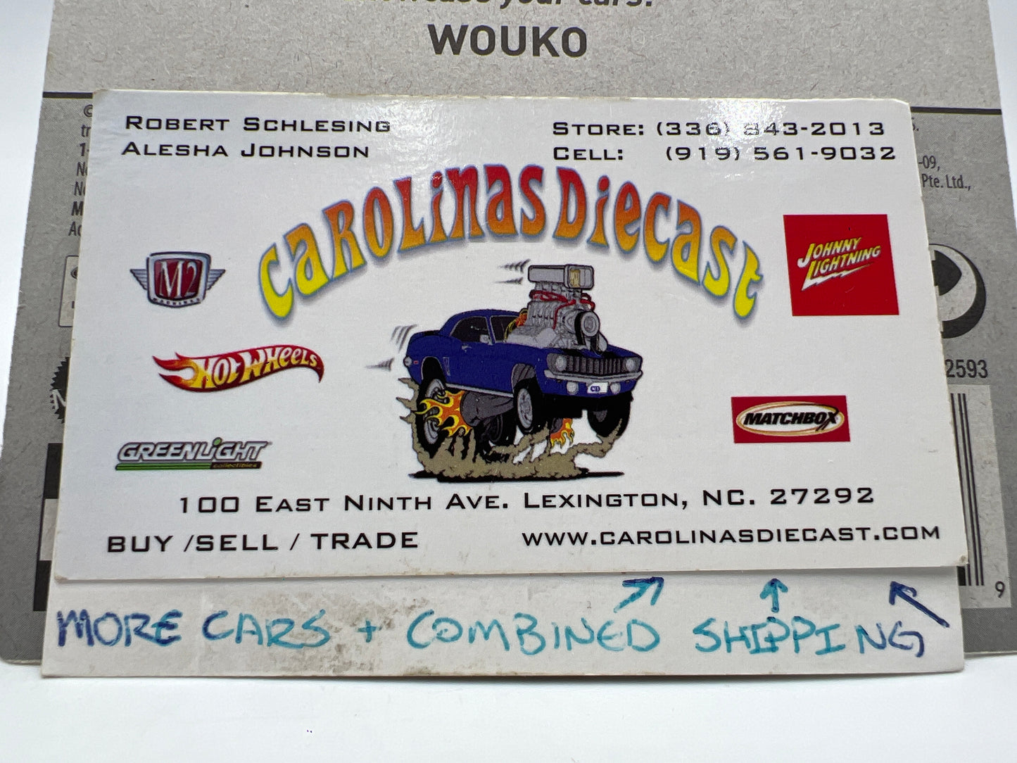 2017 Hot Wheels Art Cars #110 64 Lincoln Continental Blue 54C