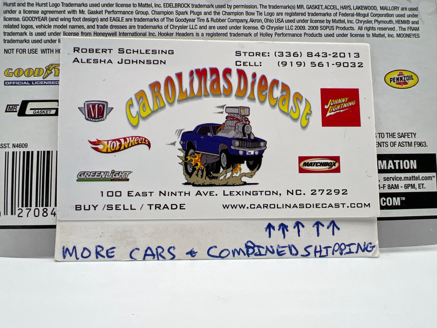 Hot Wheels Premium Drag Strip Demons #23 Bill Stiles Super Stock Barracuda SR