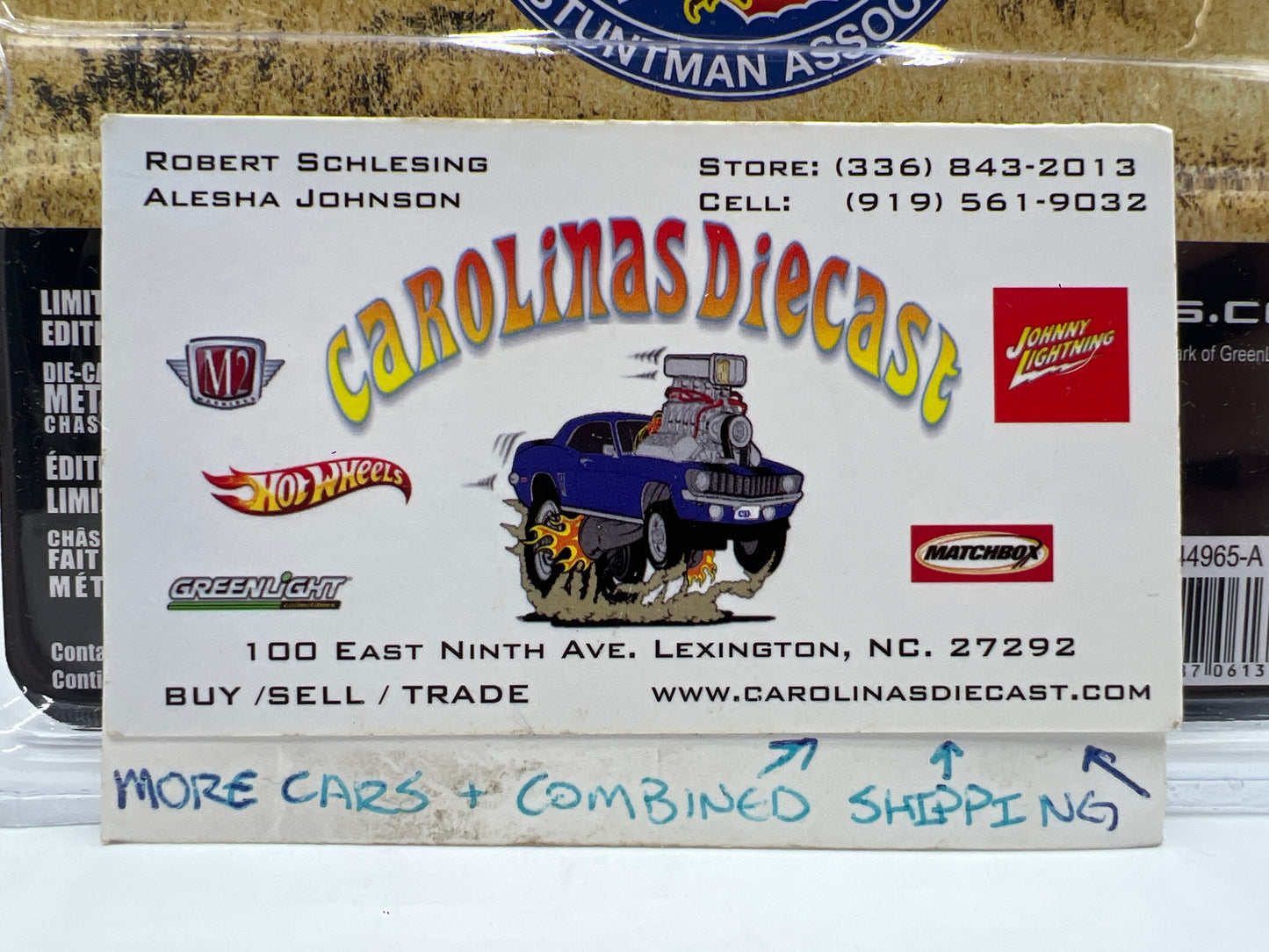 Greenlight Hollywood Fall Guy Stuntman CHASE 1966 Ford Mustang Fastback 2+2 Red