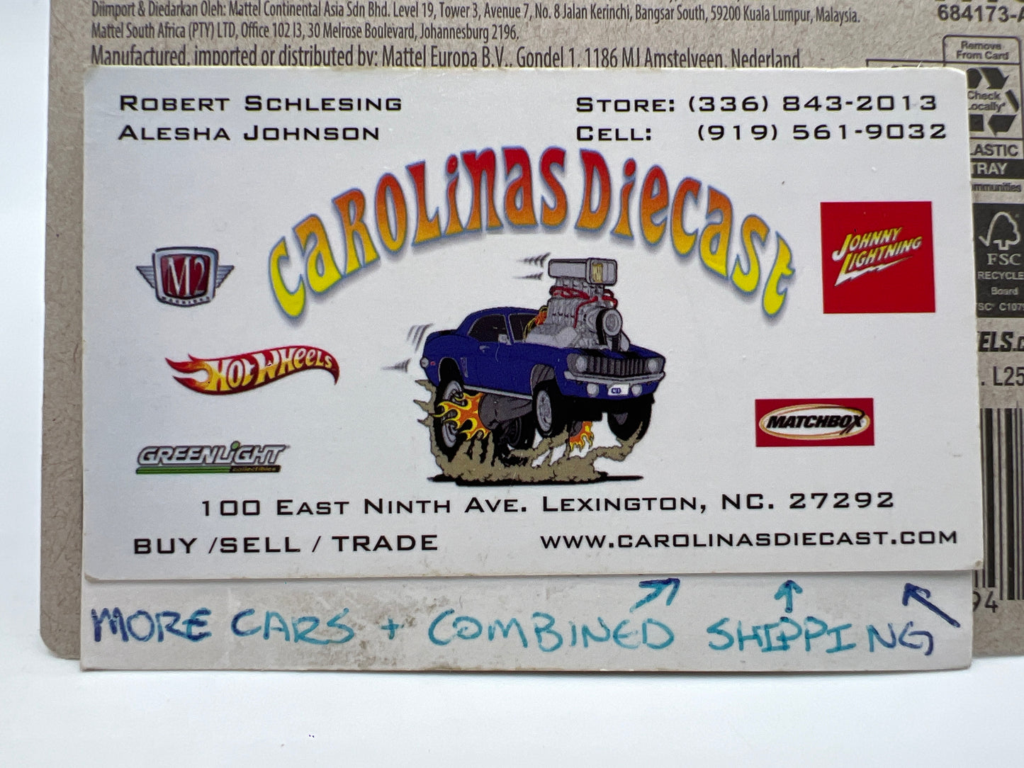 2025 Hot Wheels N Case Art Cars #169 67 Austin Mini Van Light Blue 59H