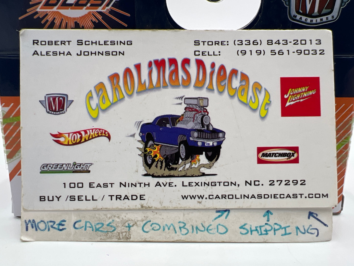 M2 Machines SEMA 2025 1/1200 Sound Blast 1995 Ford Ranger Blue/White FL02