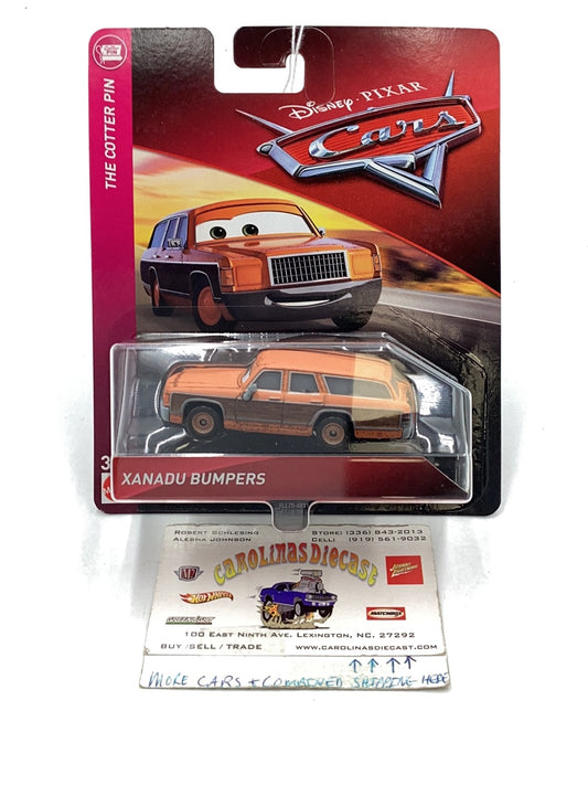 Disney Pixar Cars Bill Revs Error Card says Xanadu Bumpers