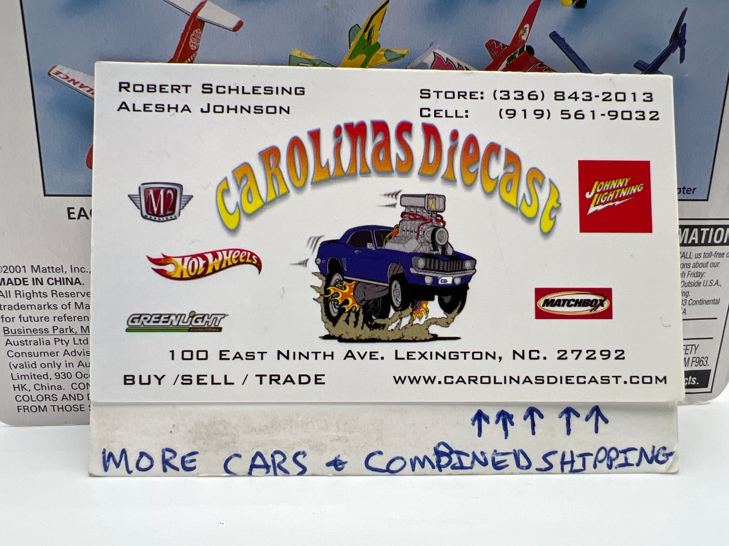 Matchbox Sky Busters A300B Airbus Blue YY1