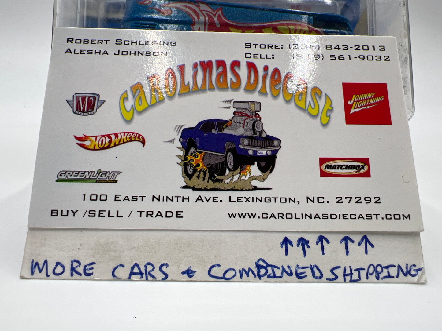 1996 Hot Wheels First Editions #372 VW Bus Blue W/Protector