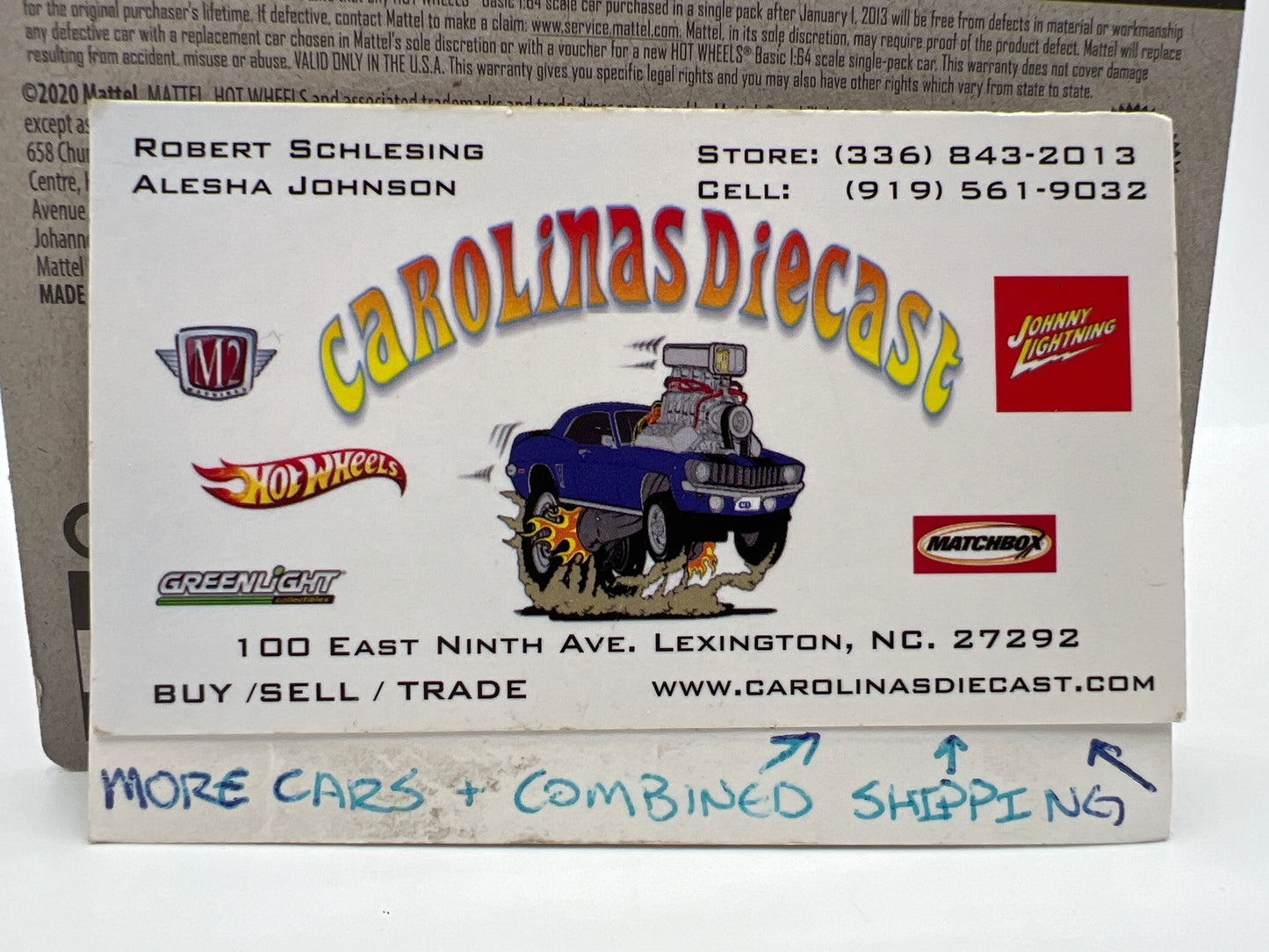 2021 Hot Wheels Treasure Hunt #136 Tred Shredder Blue 282G