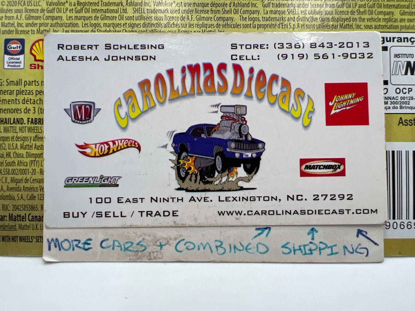 Hot Wheels Premium Vintage Oil #1 1937 Haulin Gas Red Lion Head 244i