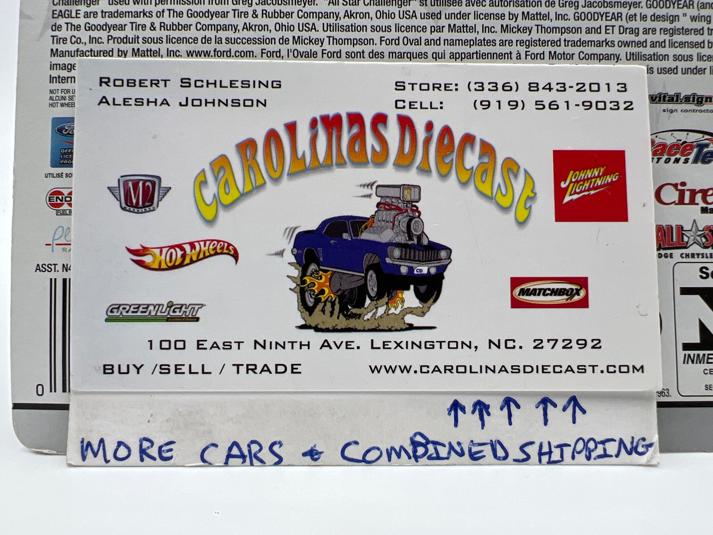 Hot Wheels Premium Drag Strip Demons #1 70 Dodge Challenger F/C All Star Dodge SR