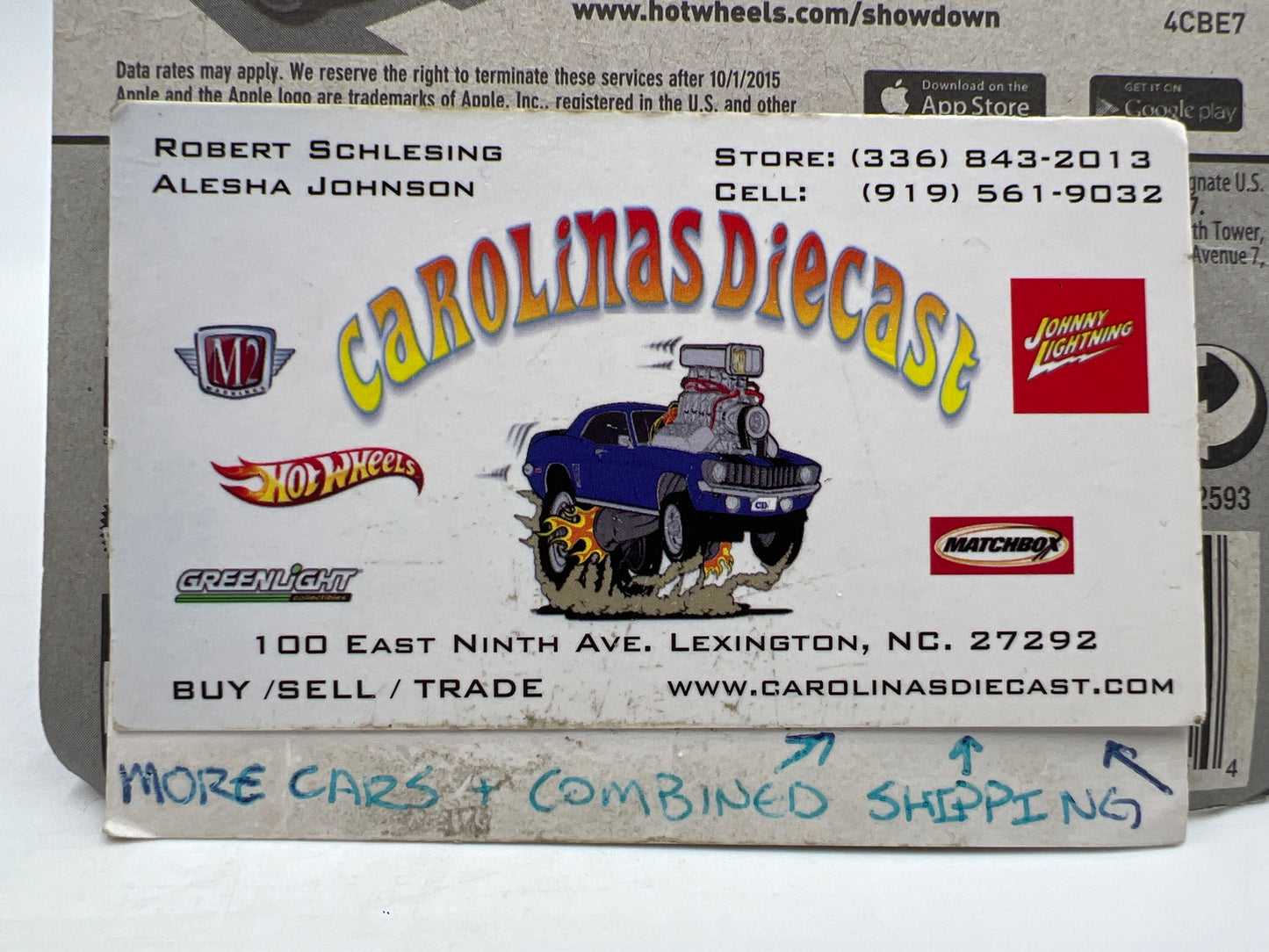 2015 Hot Wheels City #72 Custom 62 Chevy Yellow Win Card