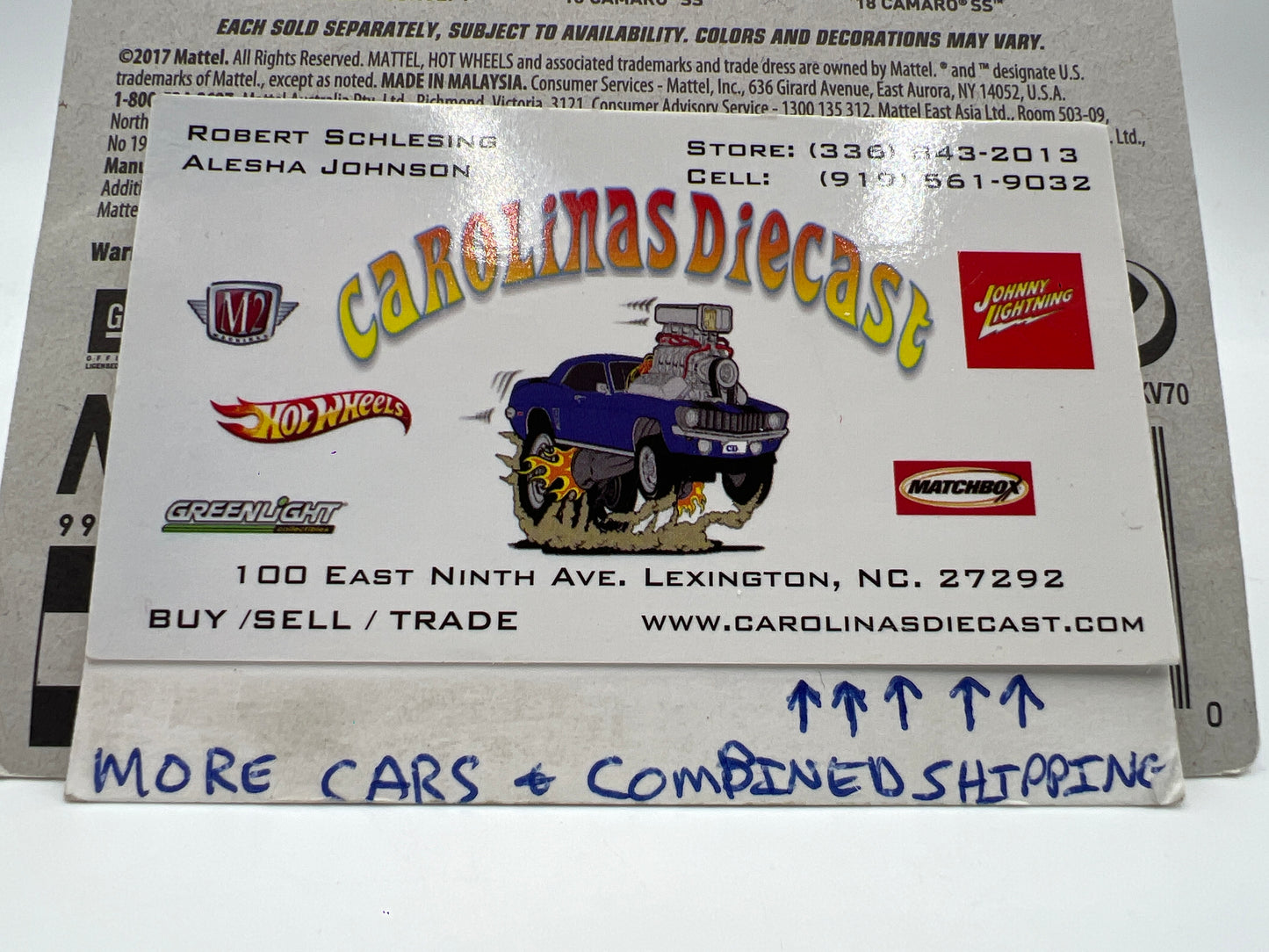 2018 Hot Wheels 50th Anniversary Camaro Series #8 12 Camaro ZL1 Concept Black 152F