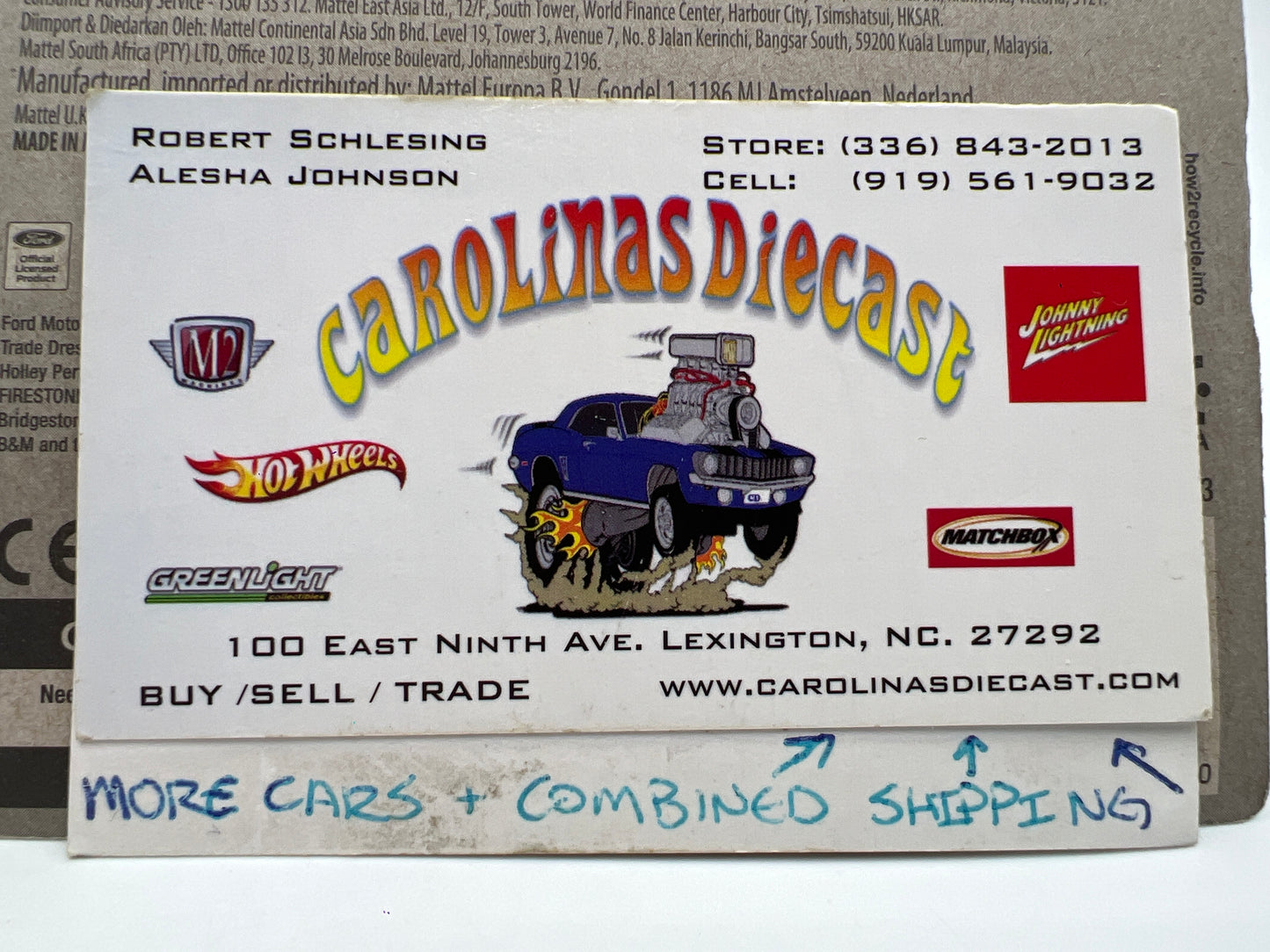 Hot Wheels Dollar General Exclusive #99 Custom Ford Maverick Blue 239C