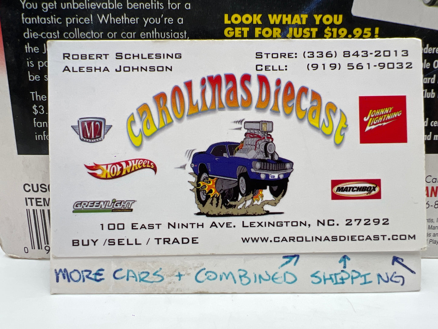 Johnny Lightning Willys Gassers 1933 Willys Bob Bones Balogh Red 221E