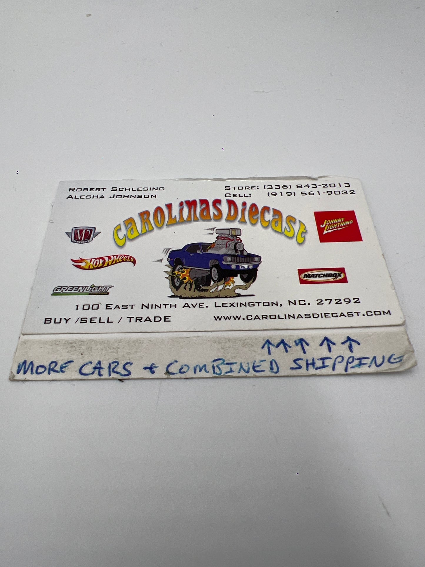 Johnny Lightning Team Lightning The Three Stooges Moe Howard Blue/Silver 218D