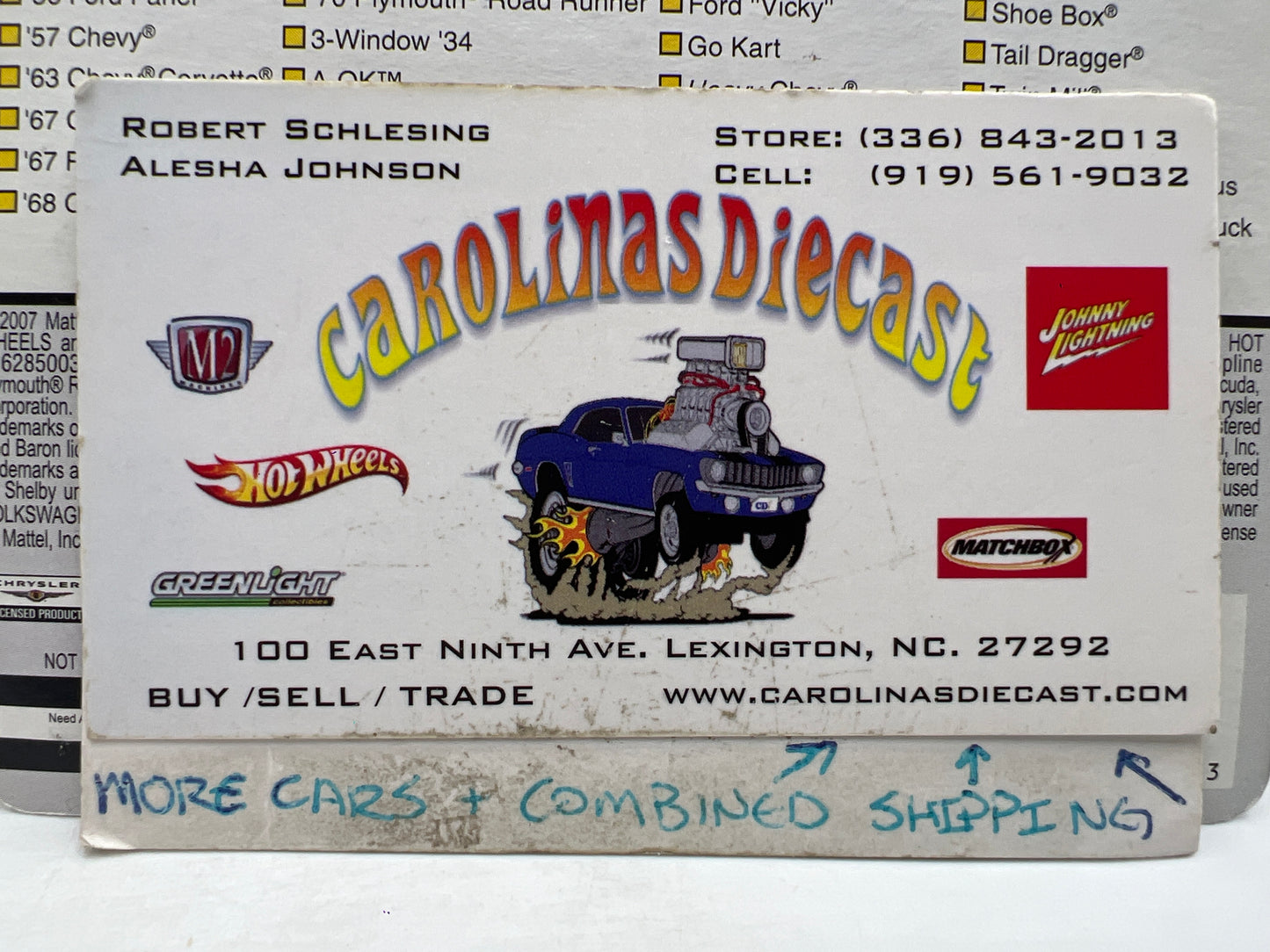 Hot Wheels Since 68 Top 40 #8 55 Chevy Panel Silver/Orange