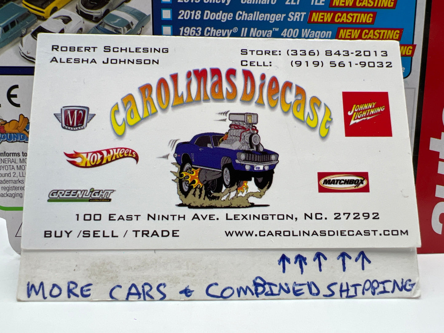 Auto World Muscle Trucks Release 3 Version B 2019 Ford F-150 Lariat Blue 183C