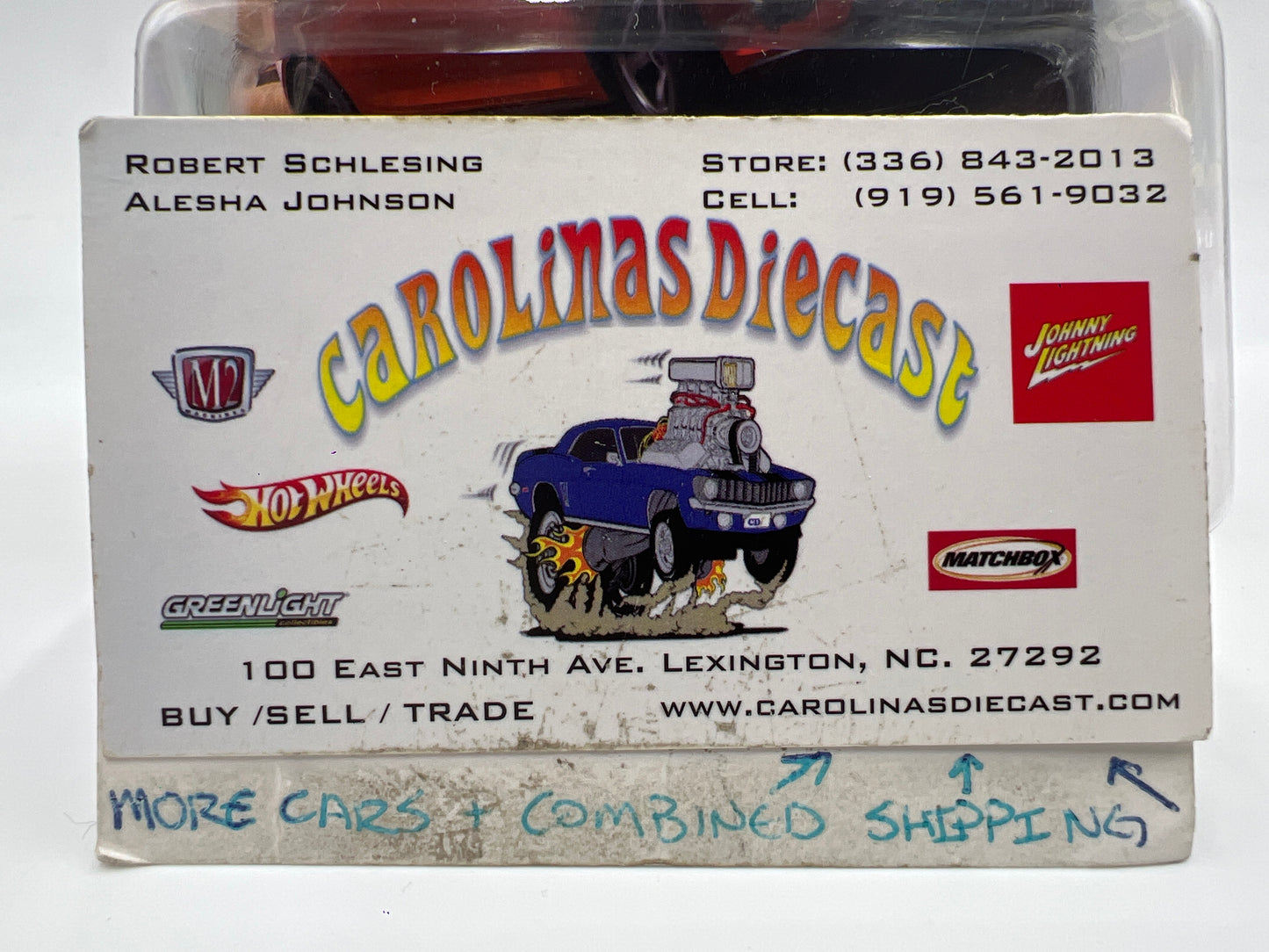 2025 Matchbox Super Chase 2021 Cadillac CT5-V Orange W/Protector