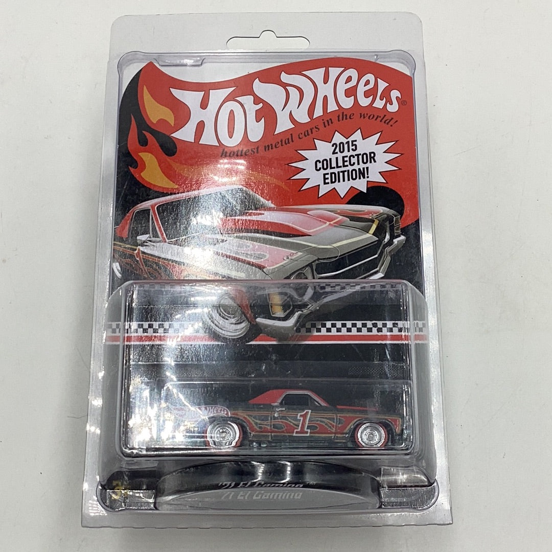 2015 Hot wheels collectors edition 71 El Camino with protector
