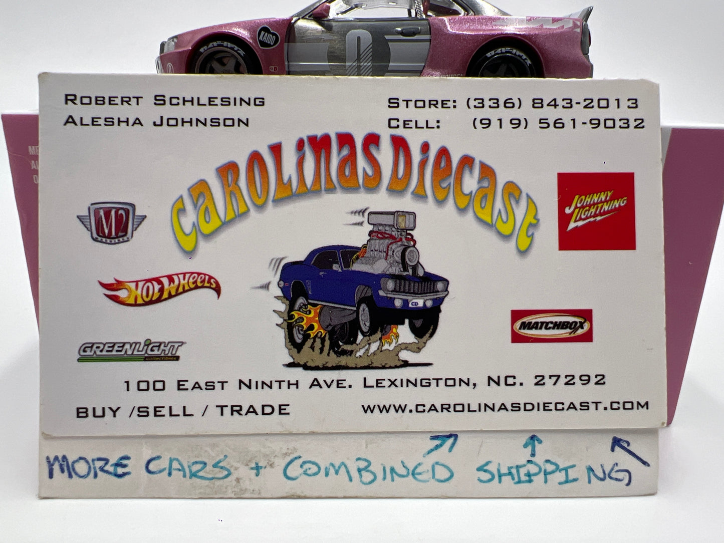 Mini GT Kaido House #128 CHASE Nissan Skyline GT-R R34 Kaido Racing Factory V1 Pink