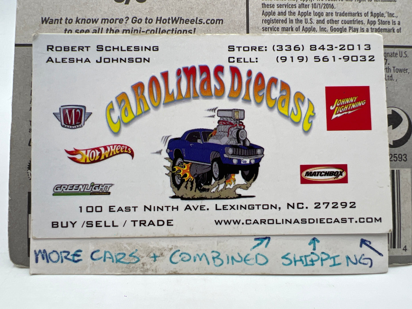 2016 Hot Wheels BMW #190 73 BMW 3.0 CSL Race Car Black 104C