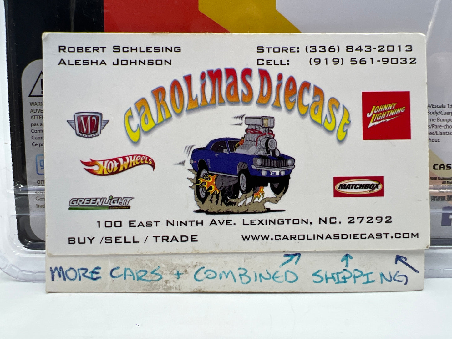 M2 Machines Hobby Exclusive CHASE Competition Cams 1957 Chevrolet Sedan Delivery GS09