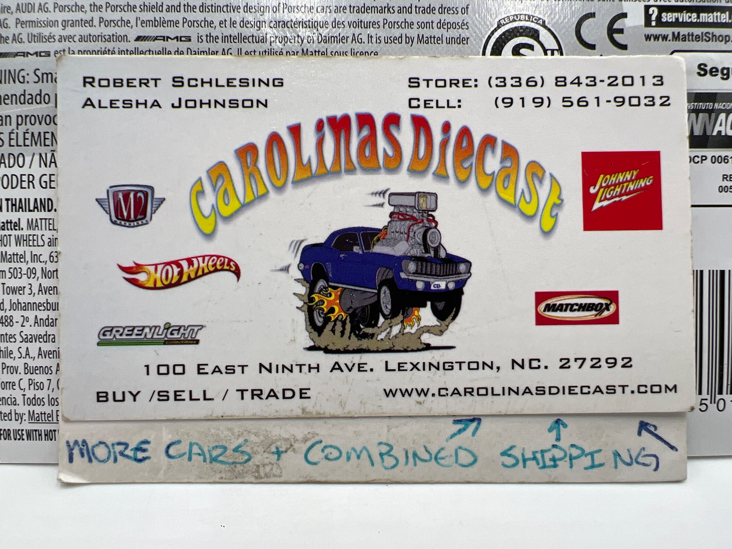 Hot Wheels Premium Deutschland Design #5 1994 AMG-Mercedes C-Class DTM Touring Car Silver 253D