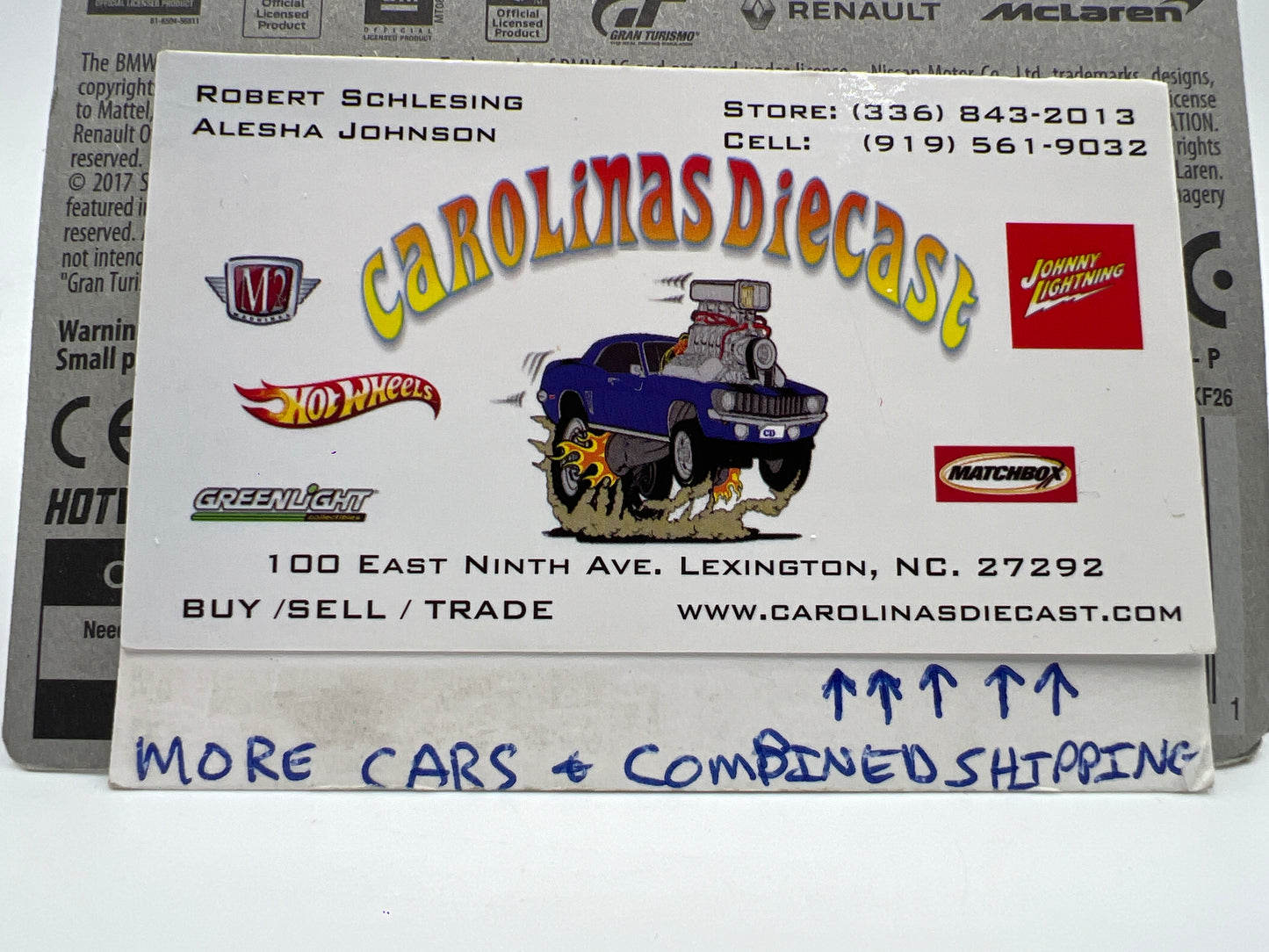 Hot Wheels Gran Turismo Series #5 Renault Megane Trophy Blue 152C