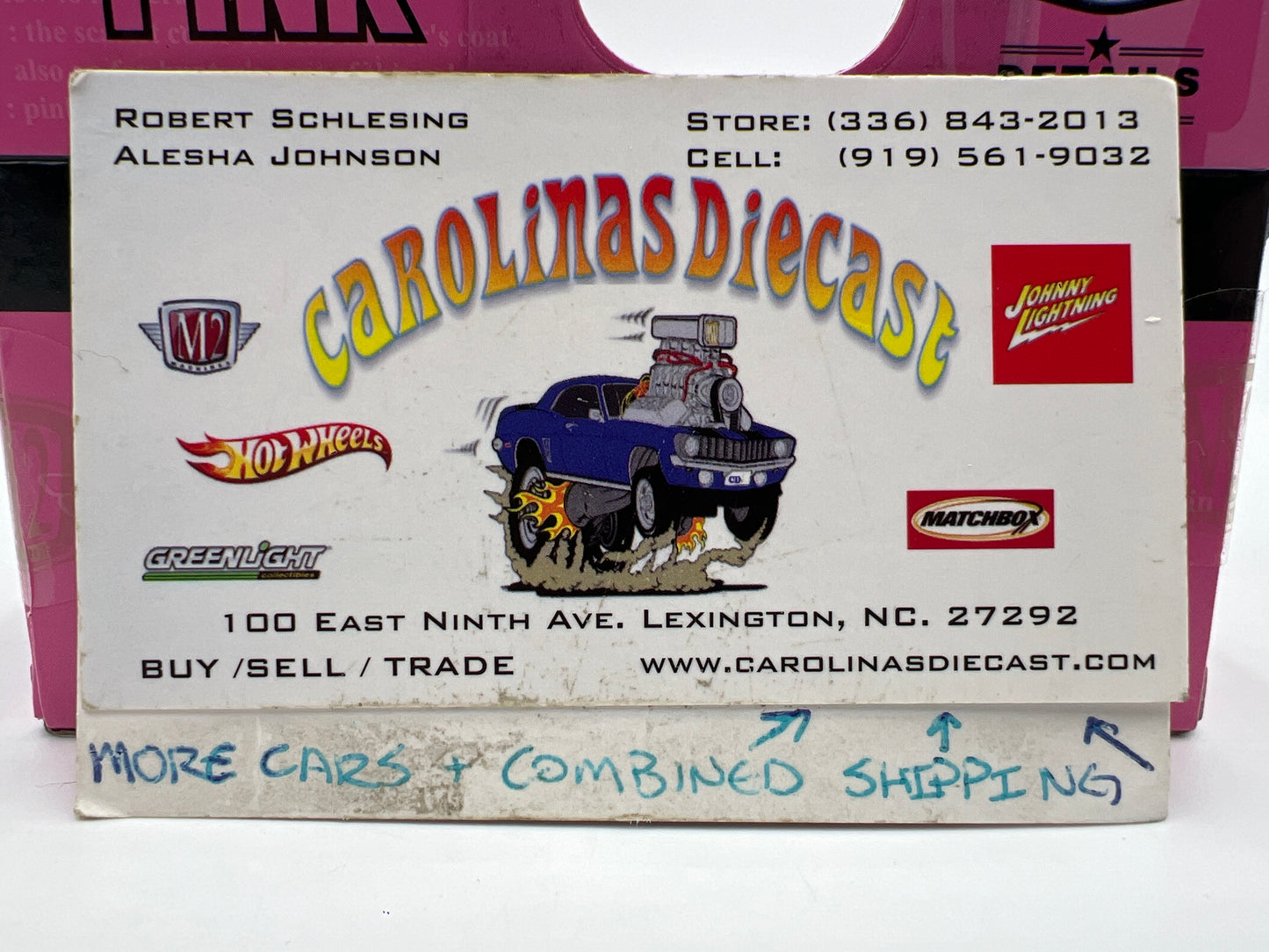 M2 Machines Walmart Exclusive Special Order Paint 1941 Willys Coupe Pink S110