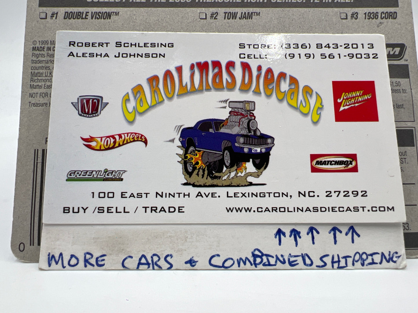 2000 Hot Wheels Treasure Hunt Real Riders #49 Double Vision Purple 275E