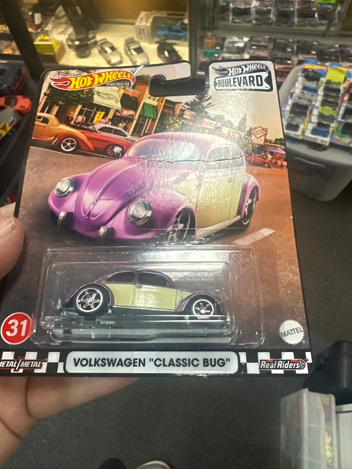 Hot Wheels Premium Boulevard #31 Volkswagen “Classic Bug” see desc 263F