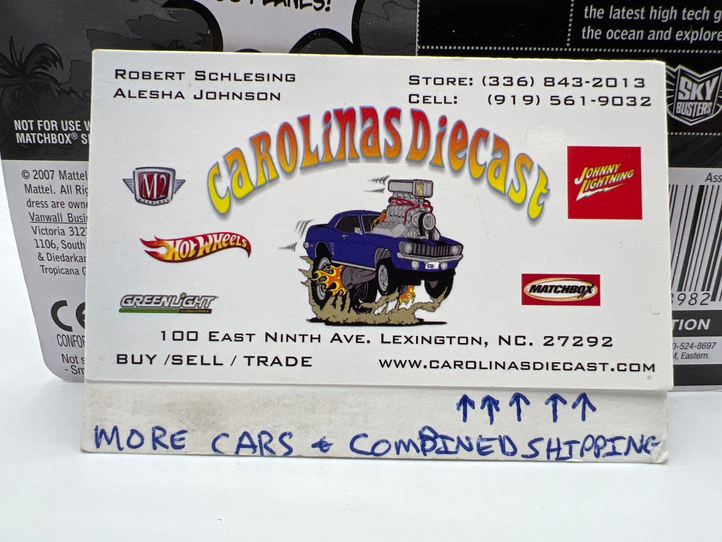 Matchbox Sky Busters MBX Metal #16 Aqua Patrol Ocean Research Blue