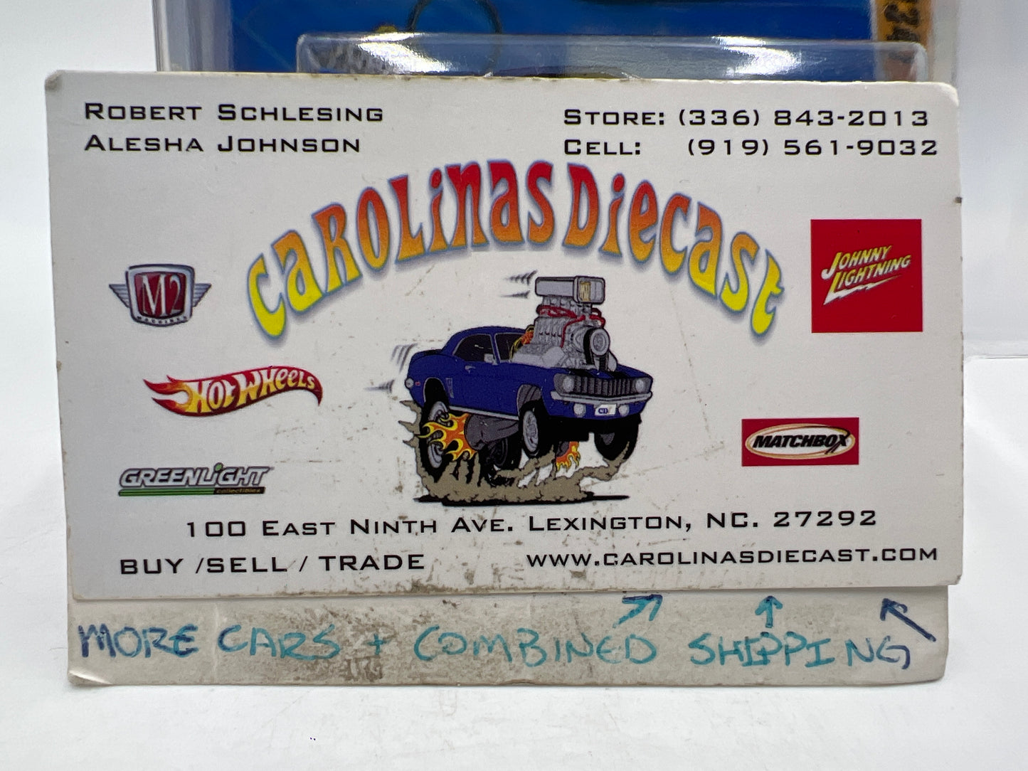 2010 Hot Wheels Keys To Speed Key Chain #7 Nissan GT-R R34 Blue W/Protector