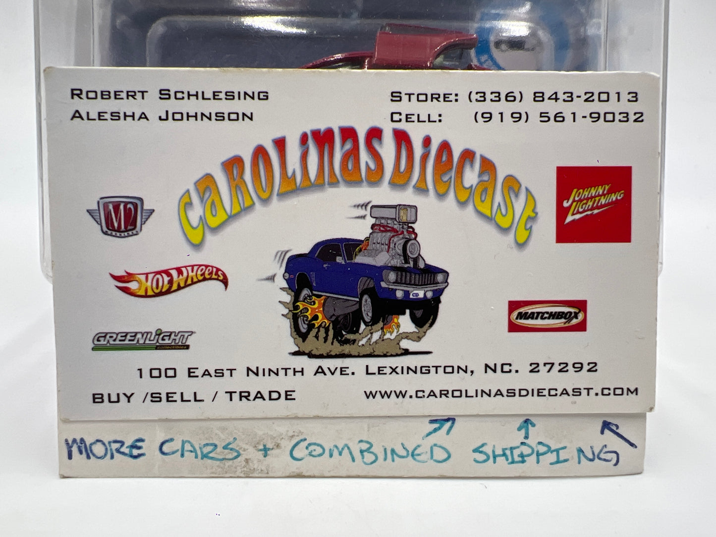 Matchbox Moving Parts MBX Road Trip Tesla Model X Red W/Protector