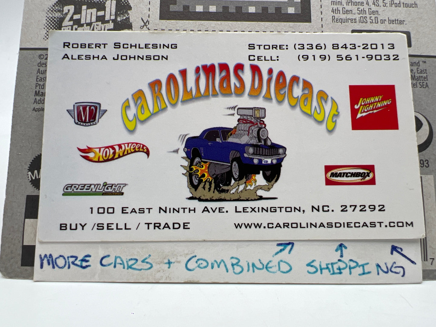 2013 Hot Wheels Racing Treasure Hunt #124 Bad To The Blade 283C